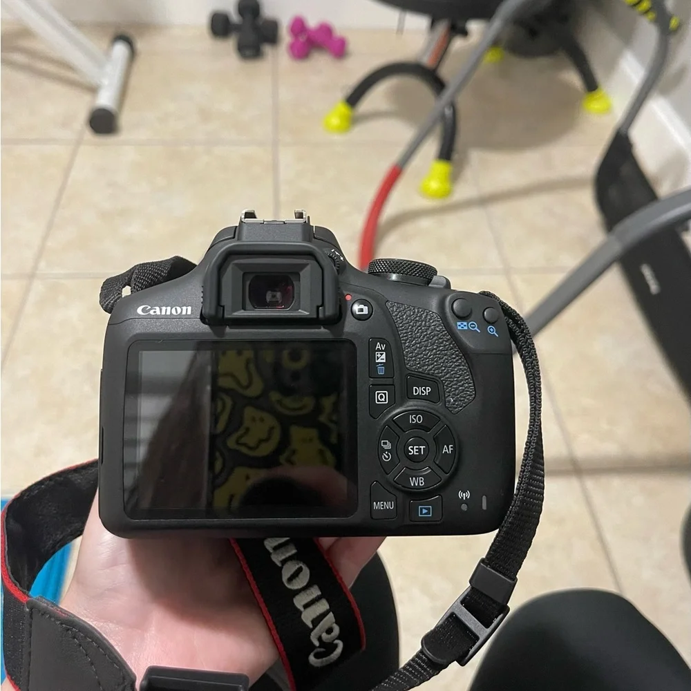 Canon Rebel T7 with 18-55mm and 75-300mm lenses